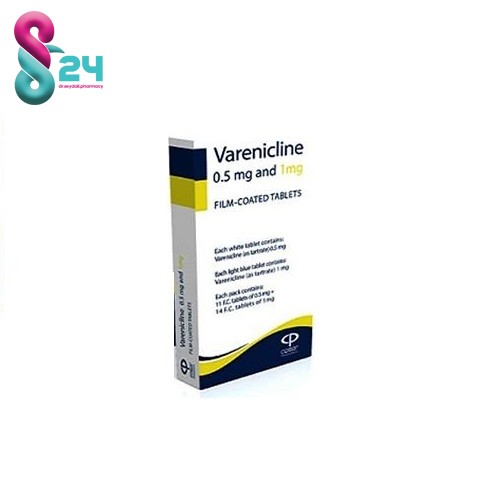 قرص وارنیکلین کوثر 0.5 و  1 میلی گرم 25 عدد