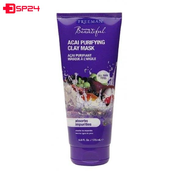 ماسک صورت فریمن مدل absorbs impurities حجم 175 میلی لیتر