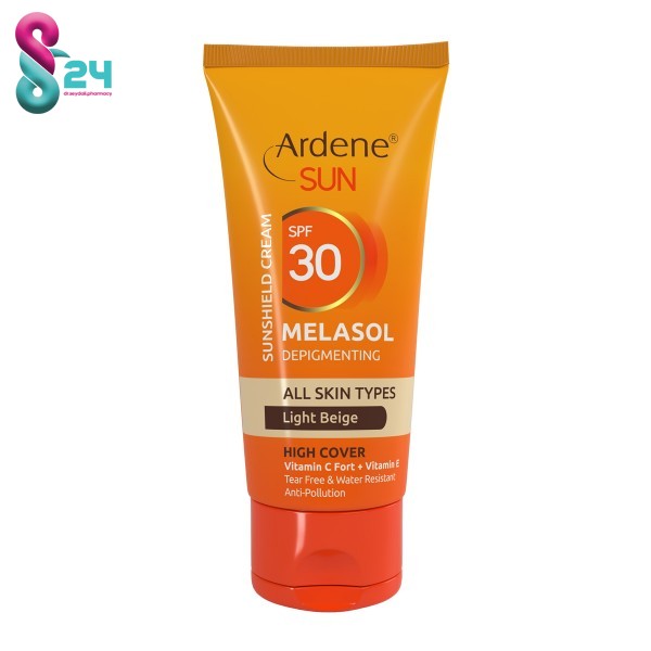 کرم ضد آفتاب SPF30 رنگی و  آردن مدل Acnesol  بژ روشن 50 میلی لیتر