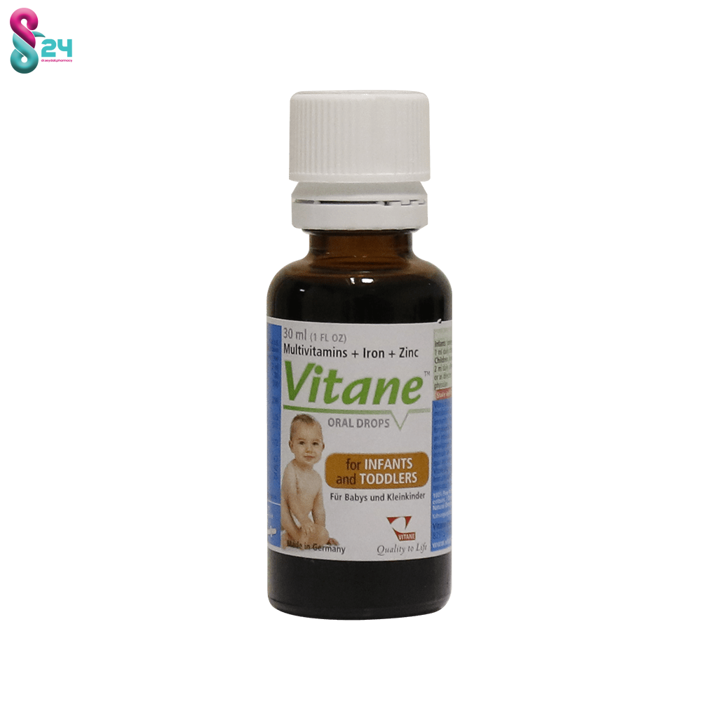 قطره مولتی ویتامین با آهن و زینک ویتان 30 میلی لیتر