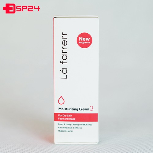 کرم مرطوب کننده دست و صورت لافارر مناسب پوست خشک شماره3