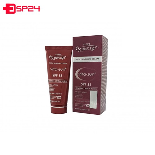کرم ضد آفتاب آردن اکسپرت ایج مدل Vita-Sun spf35 حجم 45 میلی لیتر