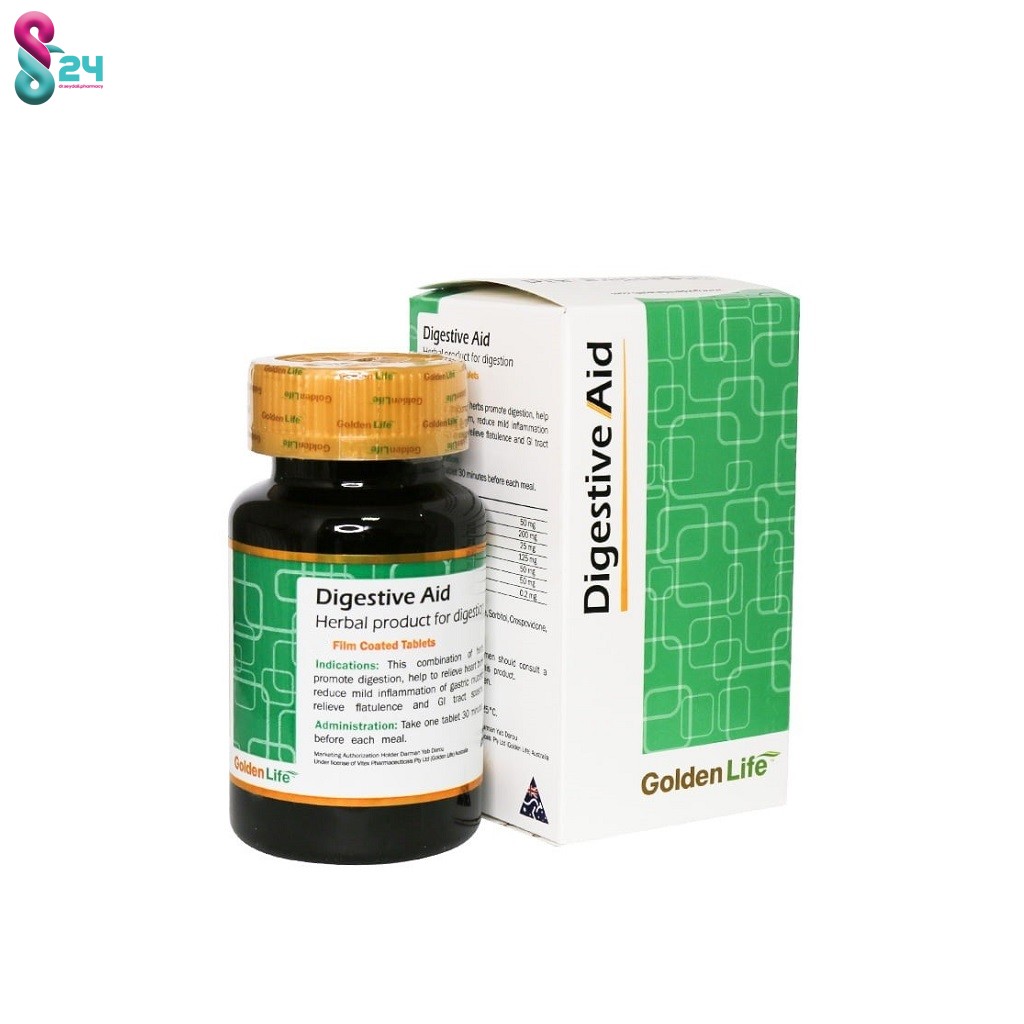 قرص دایجستیو اید گلدن لایف 60 عدد