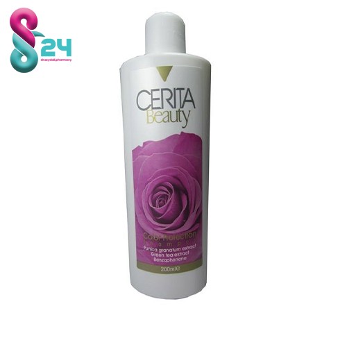 شامپو محافظ رنگ مو سریتا مناسب موهای رنگ شده ۲۰۰ میلی لیتر