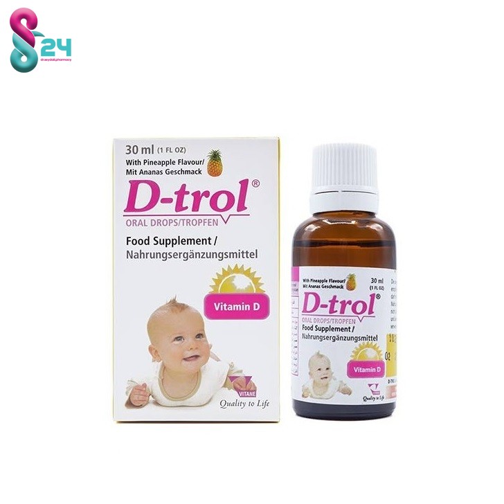 قطره دی ترول ویتان  30 میلی لیتر