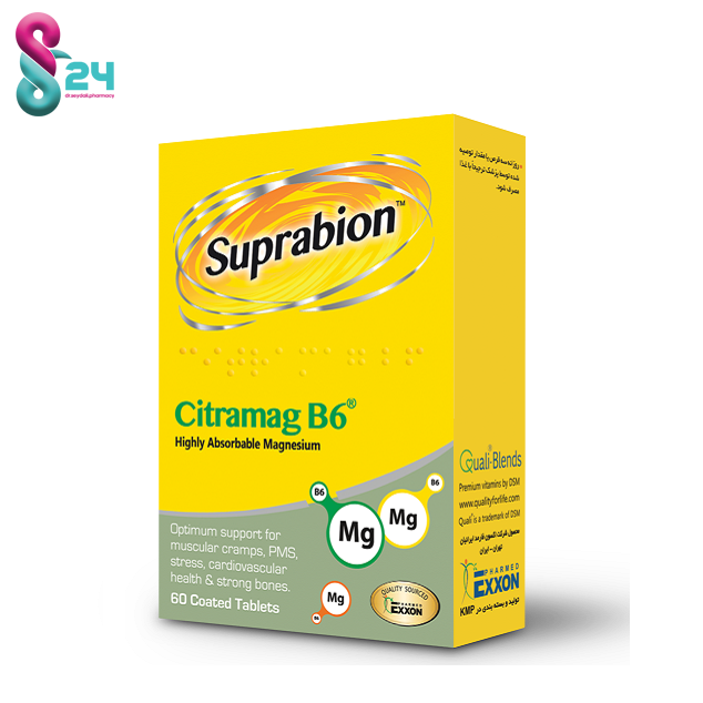 قرص سیترامگ B6 سوپرابیون ۶۰ عدد