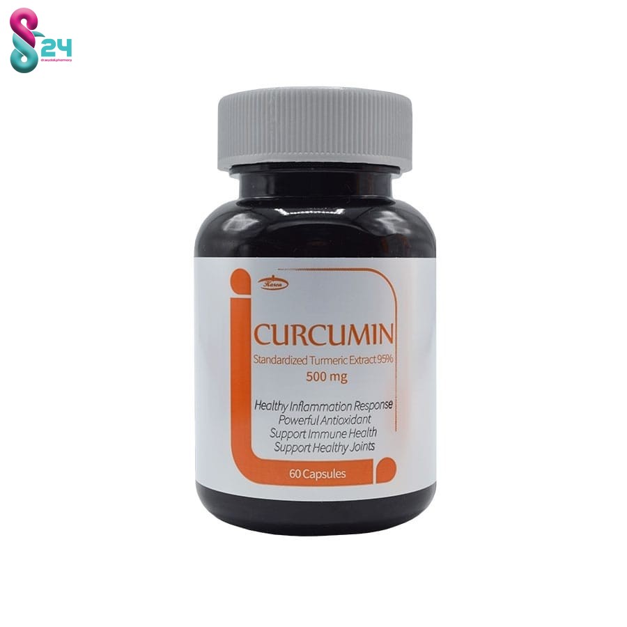 کپسول کورکومین 500 میلی گرم کارن 60 عدد