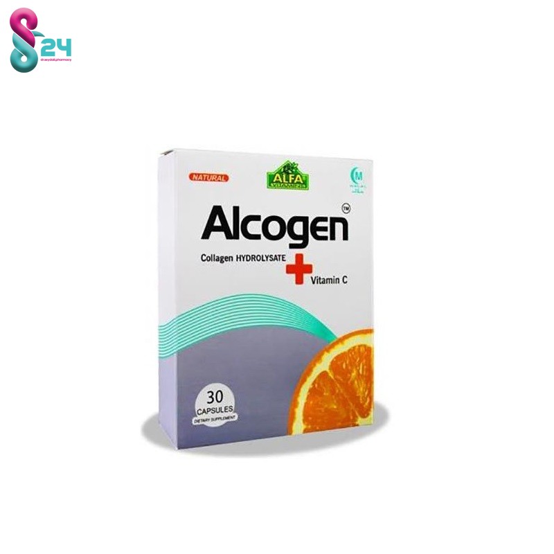 کپسول آلکوژن با ویتامین ث آلفا ویتامینز ۳۰ عدد