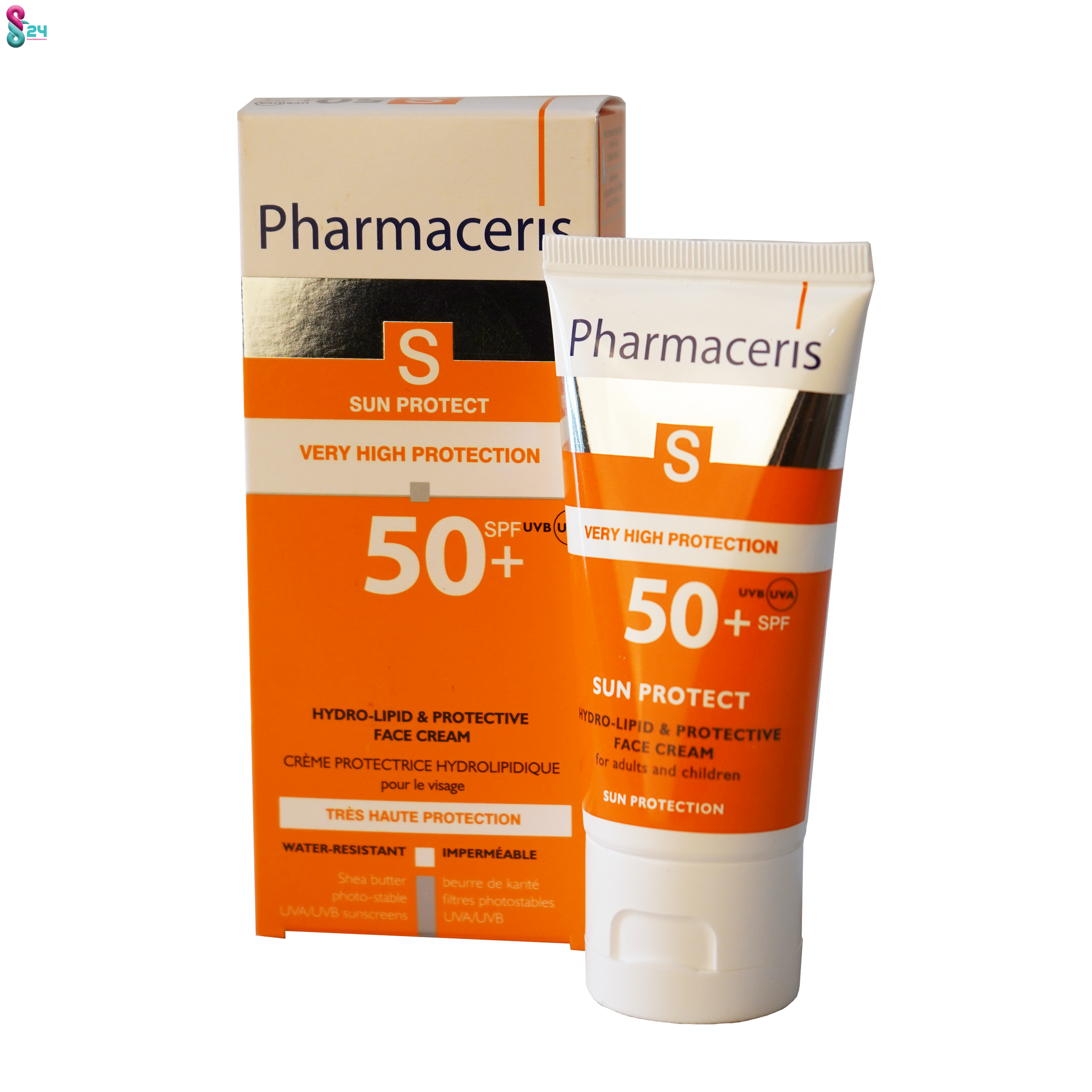 کرم ضدآفتاب و مرطوب کننده spf50 فارماسریز