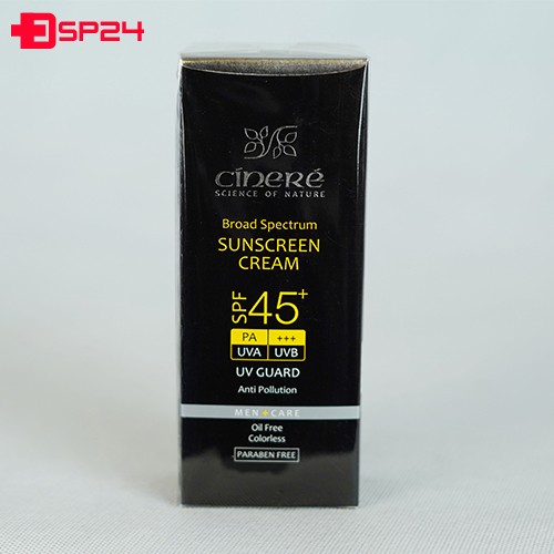 کرم ضد آفتاب آقایان سینره SPF45 حجم 50 میلی لیتر