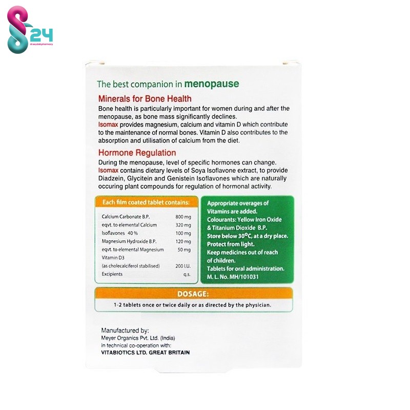 قرص ایزومکس مایر ویتابیوتیکس 30 عدد