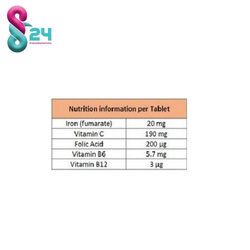 قرص آیزن پلاس یورو ویتال  60 عدد