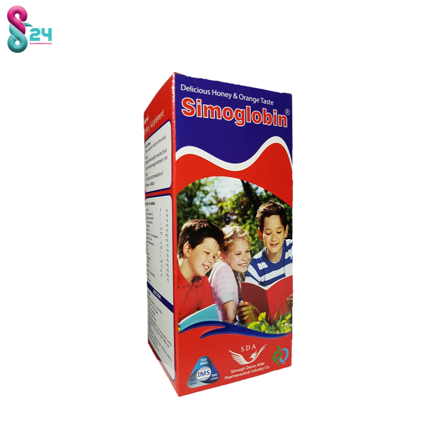 شربت سیموگلوبین سیمرغ دارو 240 میلی لیتر