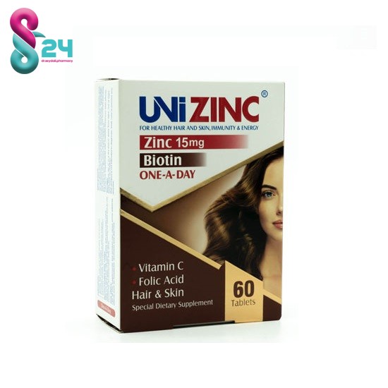 قرص یونی زینک لیبرتی سوئیس 60 عدد