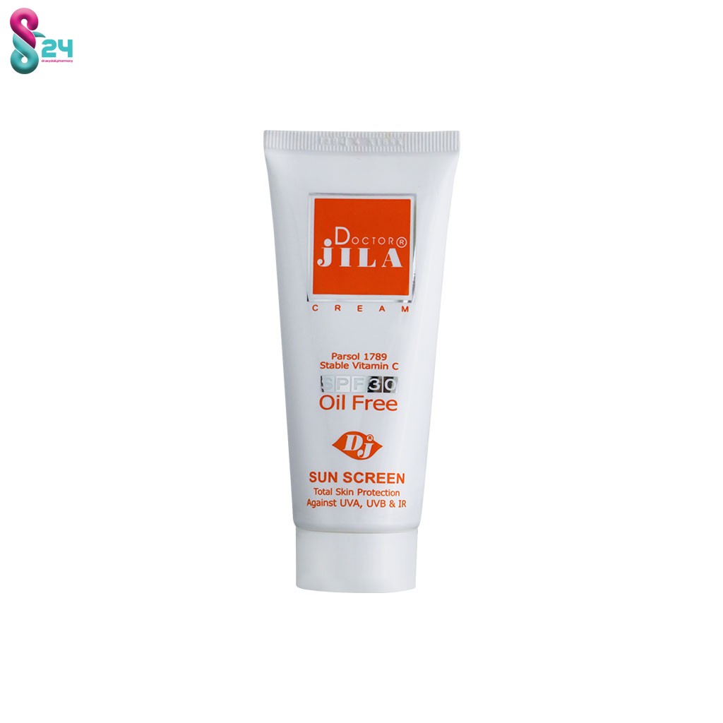 کرم ضدآفتاب فاقد چربی دکتر ژیلا SPF30