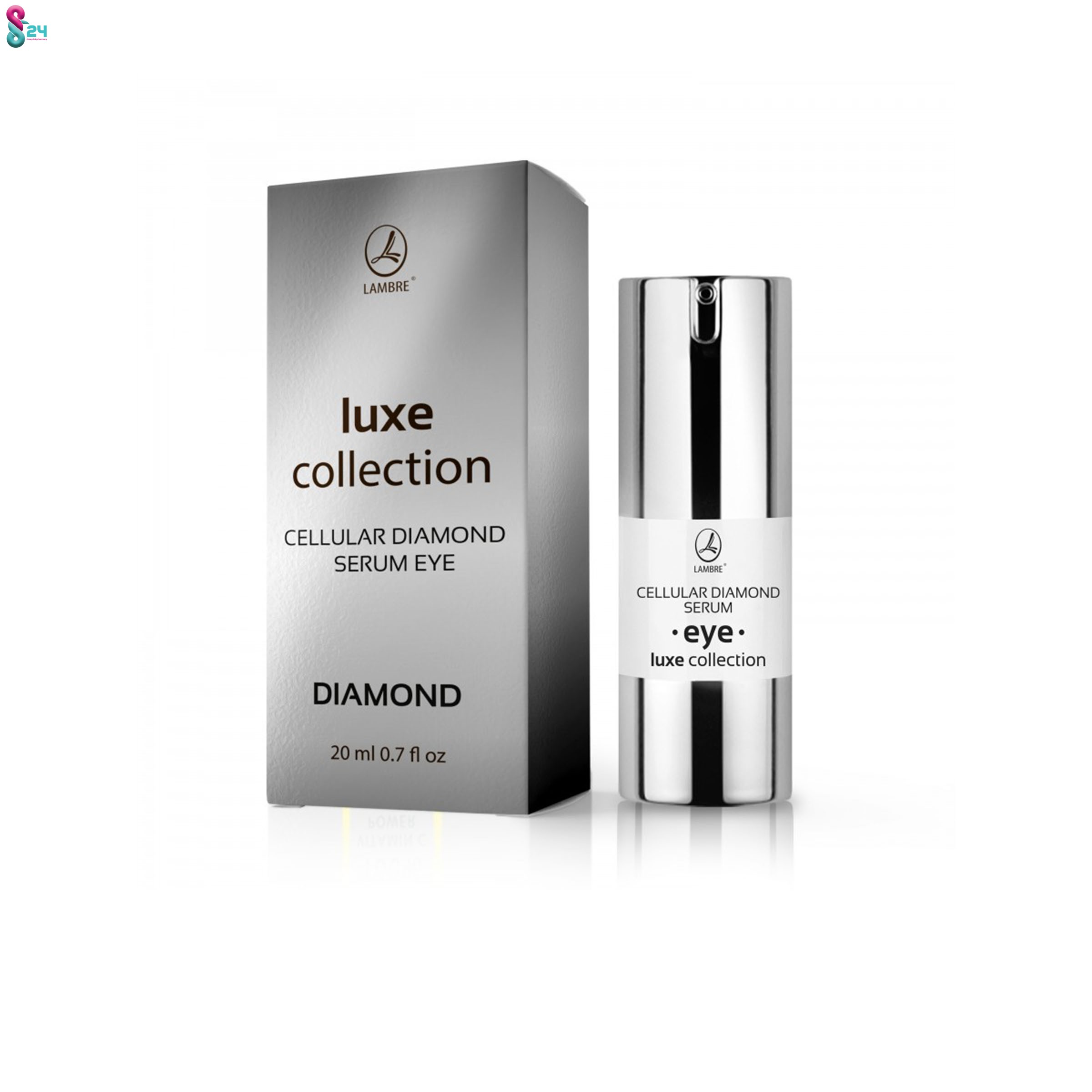 سرم ضد چروک قوی پوست ظریف اطراف چشم حاوی پودر الماس لمبر