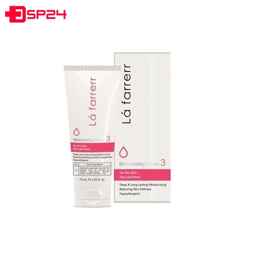کرم مرطوب کننده دست و صورت لافارر مناسب پوست خشک شماره3