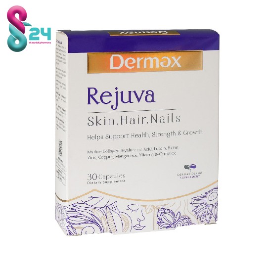 کپسول رجوا درمکس تقویت پوست مو و ناخن 30 عدد