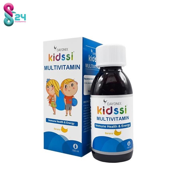 شربت کیدزی مولتی ویتامین دایونیکس فارما 15۰ میلی لیتر
