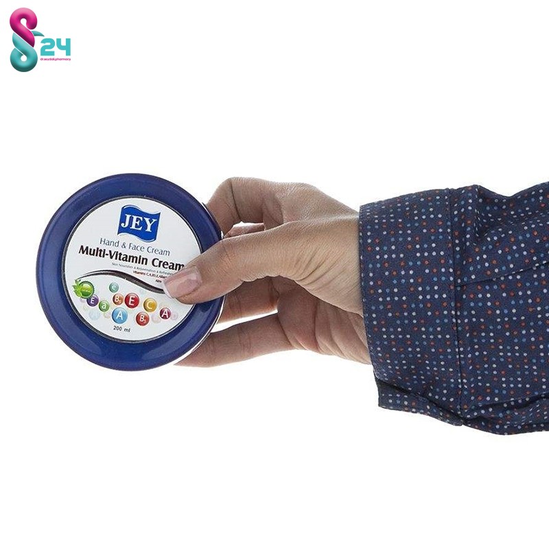 کرم دست و صورت جی مدل Multi-Vitamin حجم 200 میلی لیتر