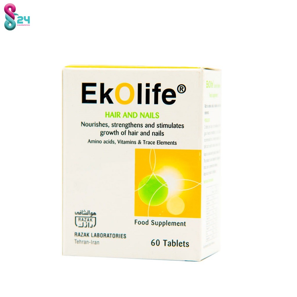 قرص اکولایف رازک 60 عدد