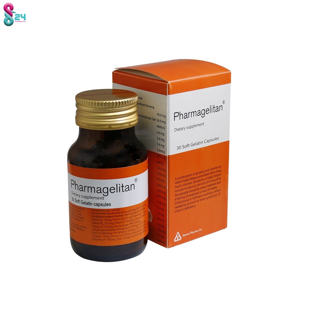 کپسول فارماژلیتان دانا فارما  30 عدد