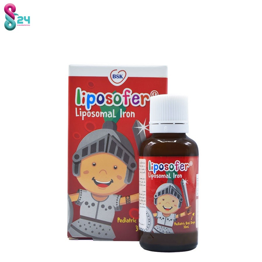 قطره آهن لیپوزوفر بی اس کی  30 میلی لیتر