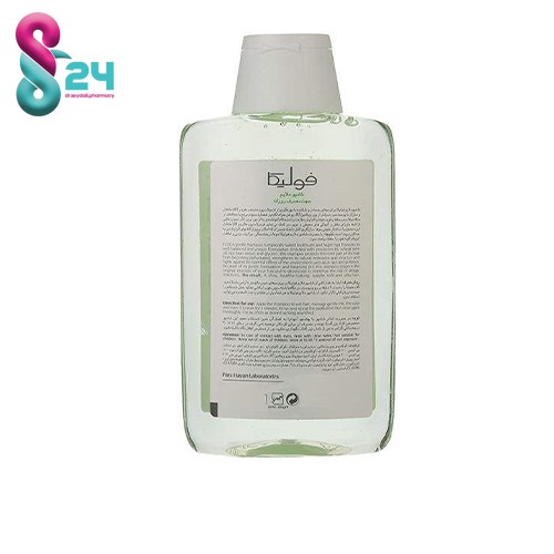 شامپو ملایم فولیکا جهت مصرف روزانه مخصوص موهای حساس و شکننده 200 میلی لیتر