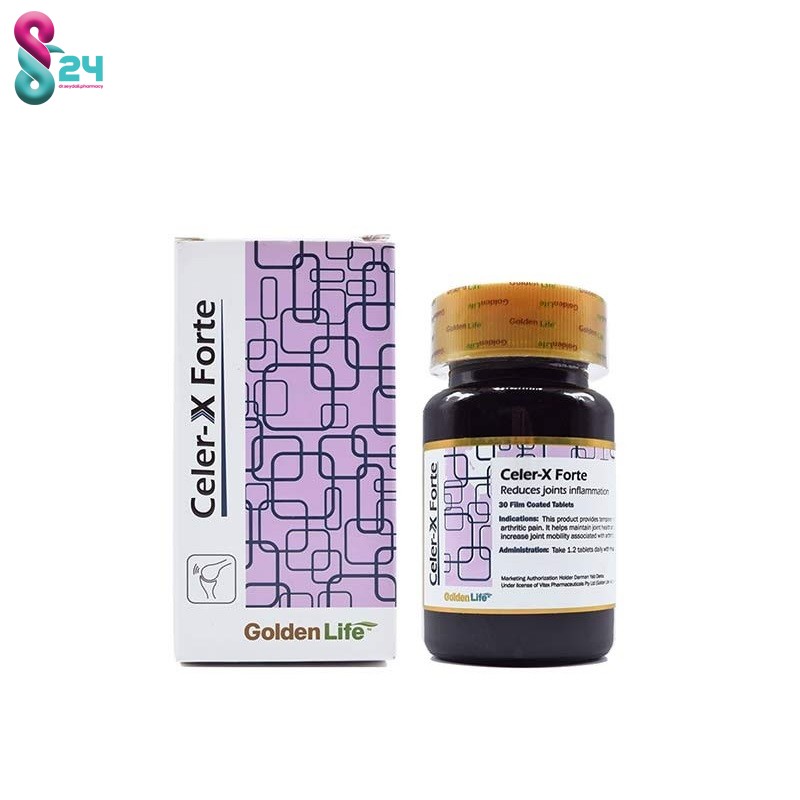 قرص سلرکس فورت گلدن لایف 30 عدد