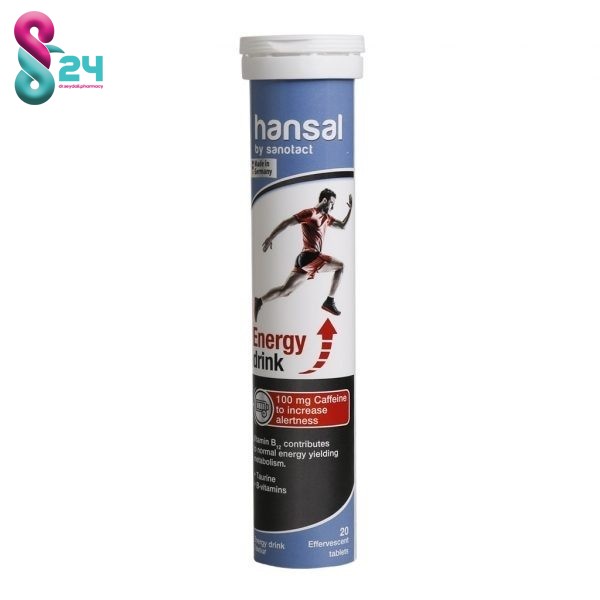 قرص جوشان انرژی زا هانسال 20 عدد