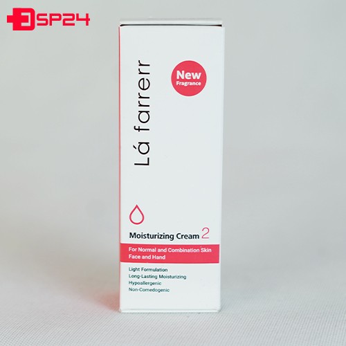 کرم مرطوب کننده دست و صورت لافارر شماره 2