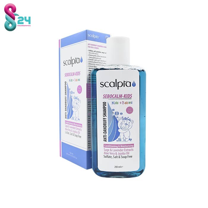 شامپو ضد شوره مناسب کودکان اسکالپیا ۲۰۰ میلی لیتر