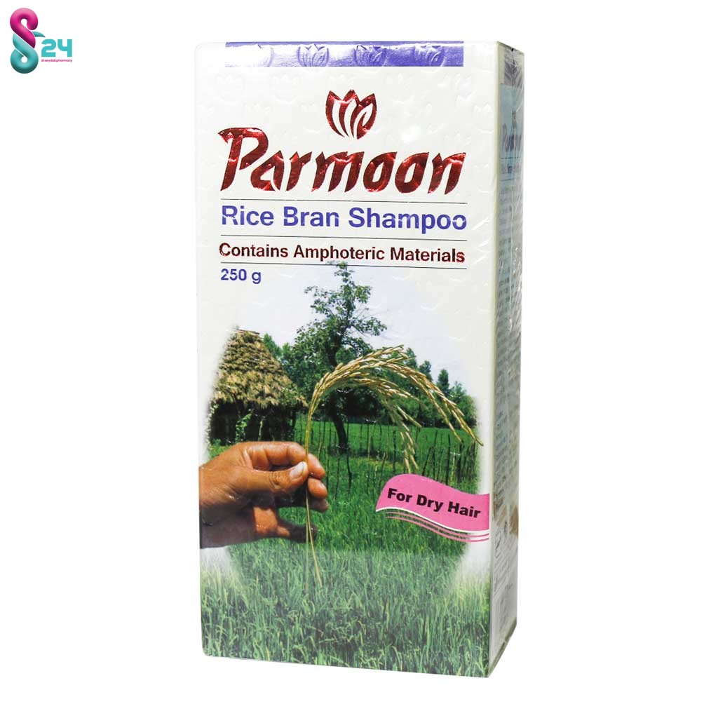 شامپو سبوس برنج موهای خشک پرمون