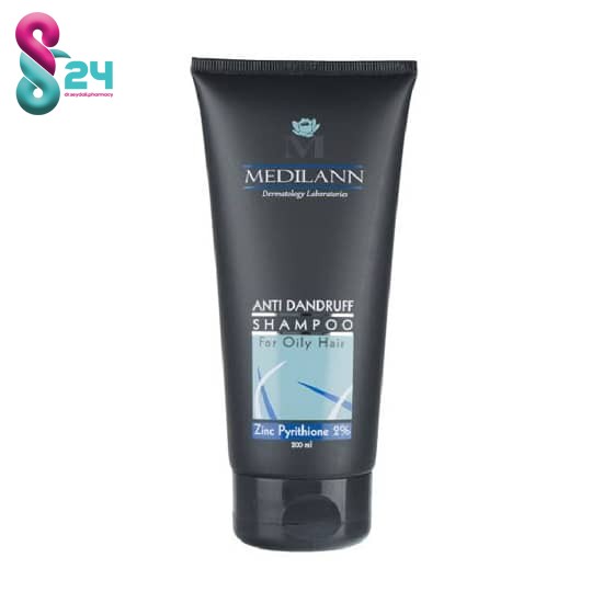 شامپو ضد شوره موی چرب مدیلن   200 میلی لیتر