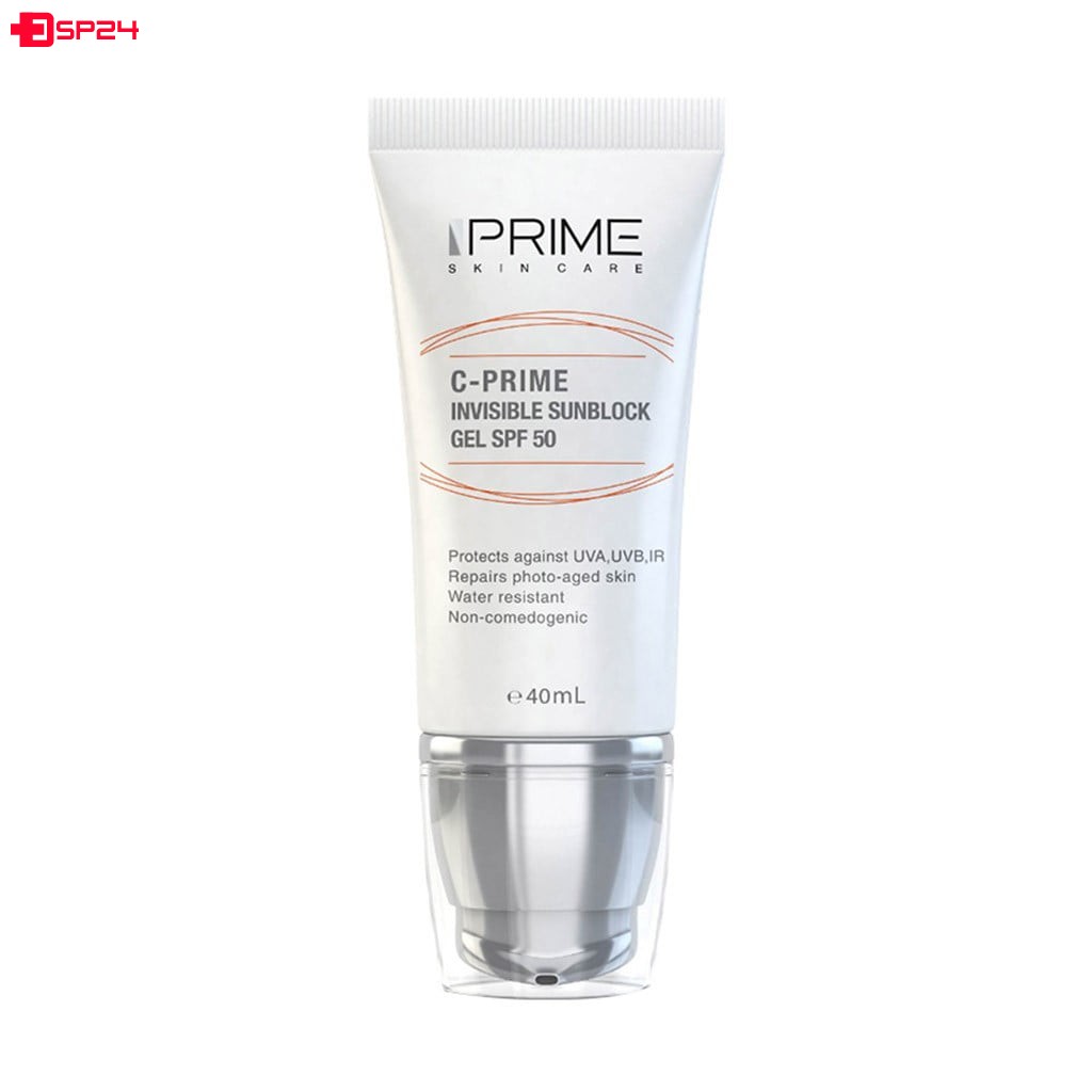 ژل ضد آفتاب SPF50 حاوی ویتامین سی پریم 40 میلی لیتر
