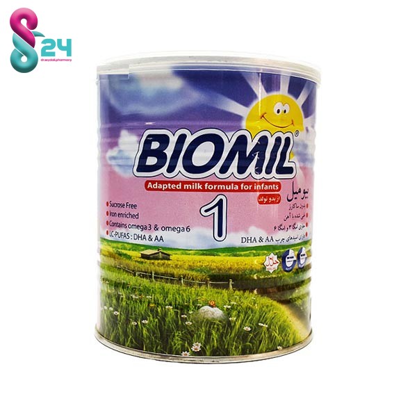 شیر خشک بیومیل ۱ فاسبل مناسب از ۰ تا ۶ ماه ۴۰۰ گرم