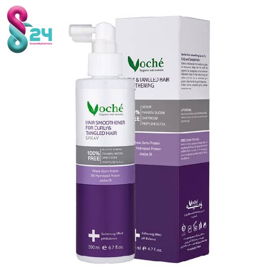 اسپری نرم کننده مناسب موهای وز و گره خورده وچه 200 میلی لیتر