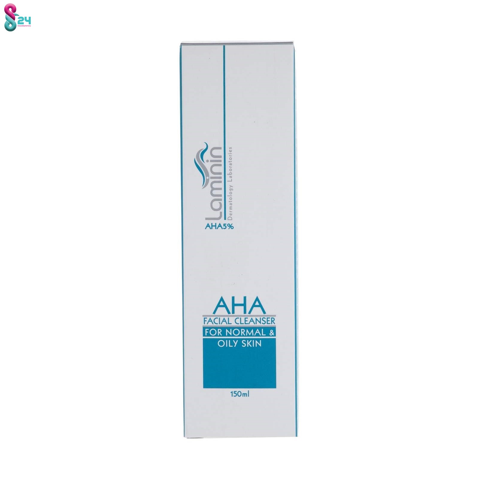 ژل شستشوی صورت AHA 5 درصد لامینین مناسب پوست های معمولی و چرب ۱۵۰ میلی لیتر