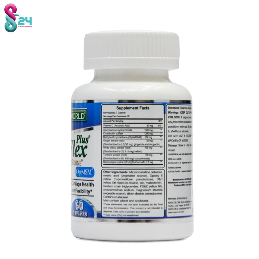 قرص فول فلکس پلاس نچرال ورلد 60 عدد