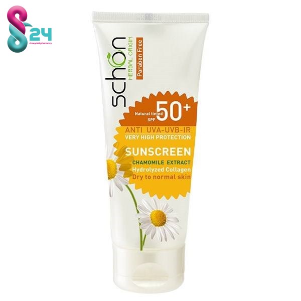 کرم ضد آفتاب شون با رنگ طبیعی +SPF50