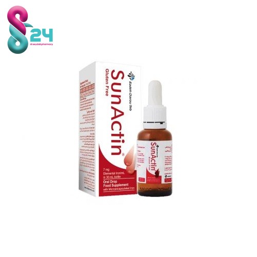 قطره آهن سان اکتین ایده داروطب (فاقد گلوتن) 30 میلی لیتر