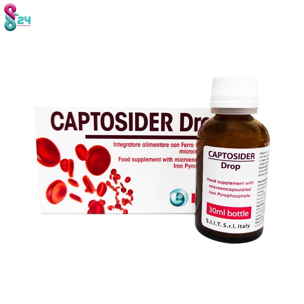 قطره خوراکی آهن کپتوسیدر 30 میلی لیتر