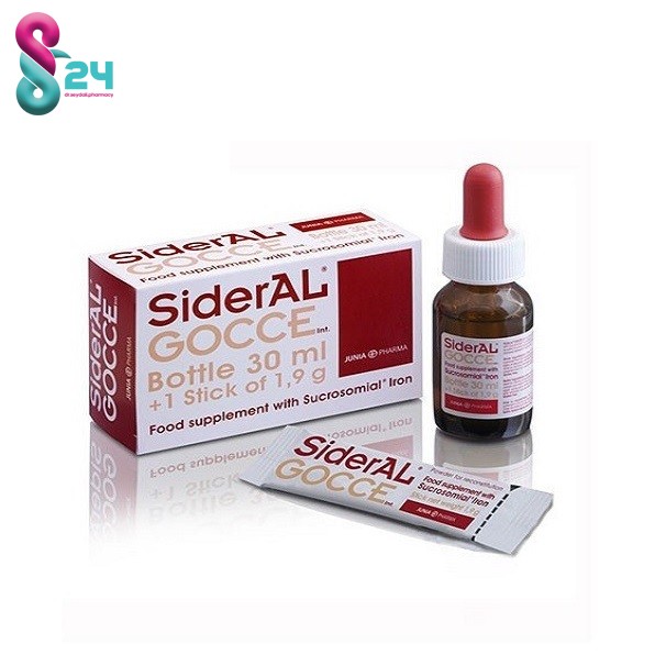 قطره آهن سیدرال گوچه جونیا فارما  30 میلی لیتر