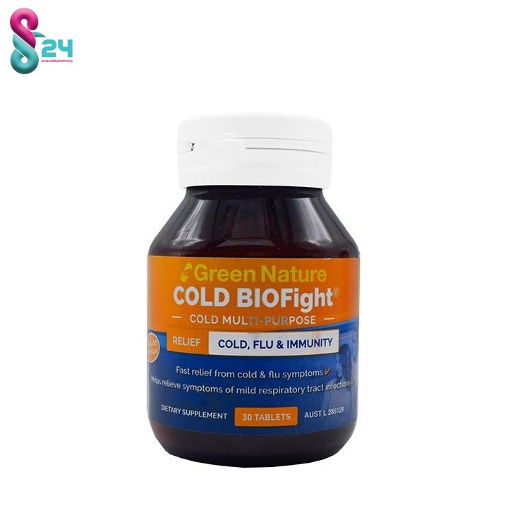 قرص کلد بایوفایت گرین نیچر 30 عدد