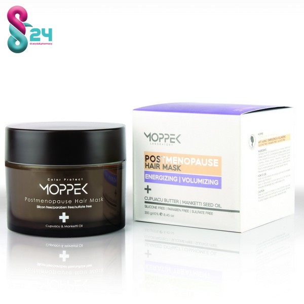 ماسک مو کراتینه موهای نازک و کم حجم موپک 300 گرم