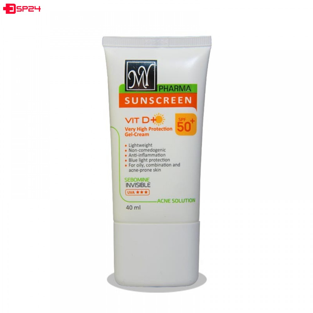 کرم ضد آفتاب آکنه پوست چرب مای مدل فارما سان سلوشن 40 میلی لیتر