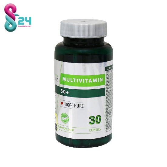 کپسول مولتی ویتامین بالای 50 سال نوفرما نچرالز 30 عدد