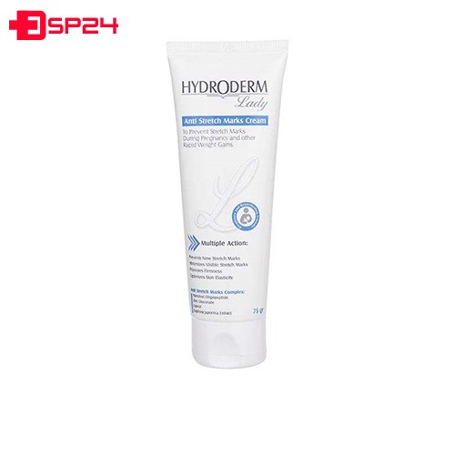 کرم ترک بدن هیدرودرم سری Lady حجم 75 میلی لیتر
