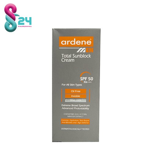 کرم ضدآفتاب SPF50 چندکاره آقایان آردن 50 گرم