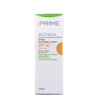کرم ضد آفتاب رنگی پریم مناسب پوست چرب با SPF 60  بژ روشن حجم 40 میلی لیتر